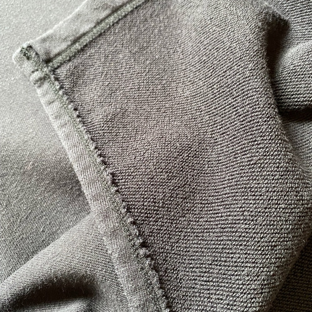 Athleta Yogi High-Low Oversized Hoodie Sweatshirt Black XS - Picture 7 of 13